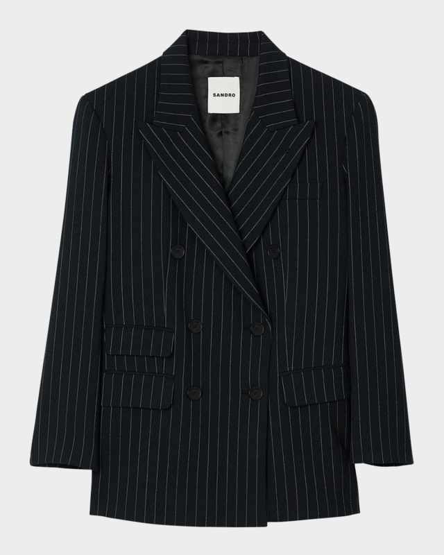 Courbevoie Striped Suit Jacket